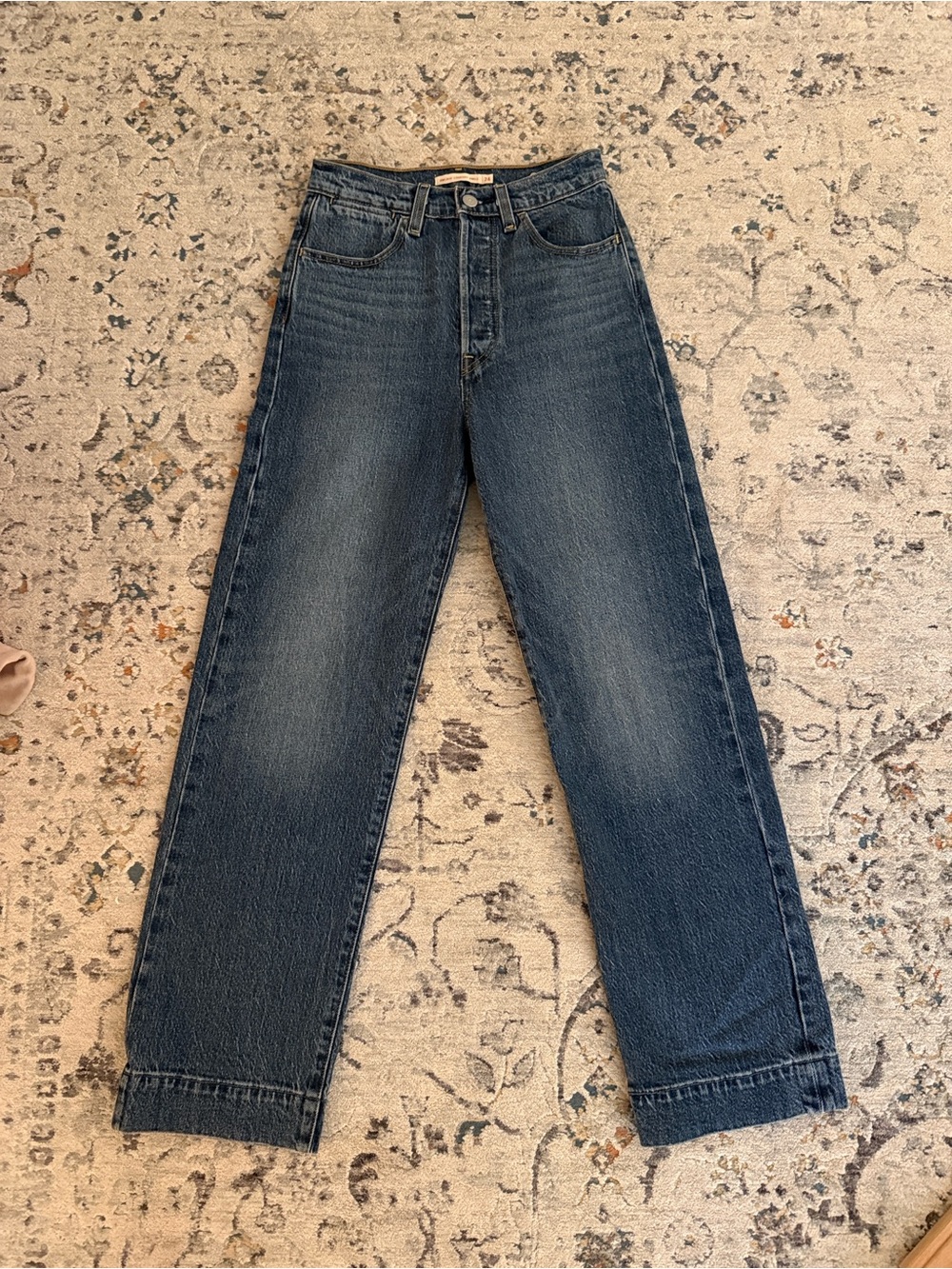 Levi’s Ribcage Straight Ankle Jeans Special Production Trouser Pocket High Rise